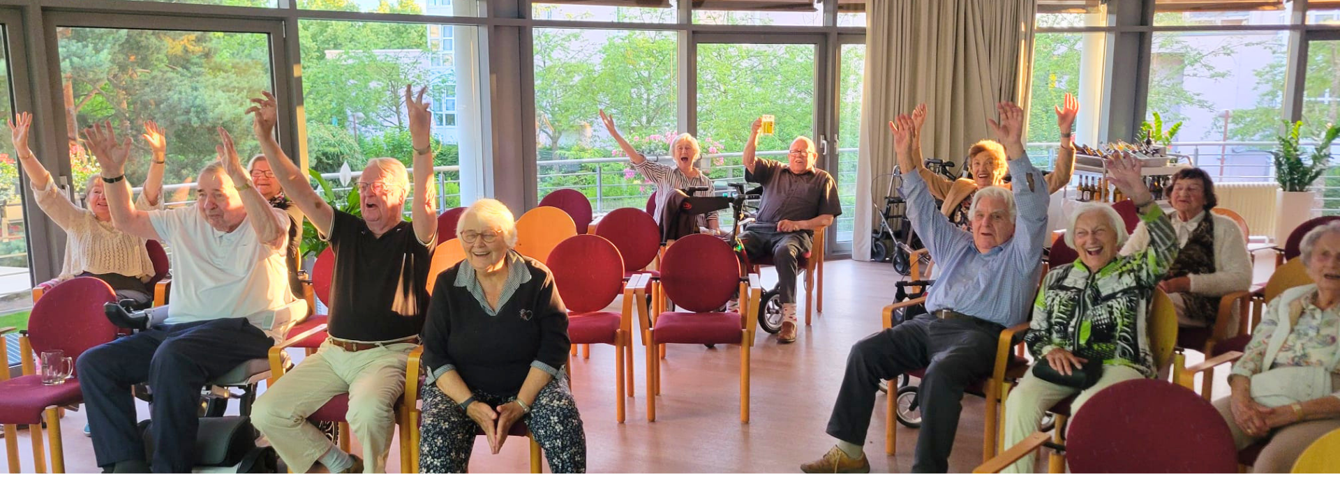 WM-Fieber im Wohnpark 